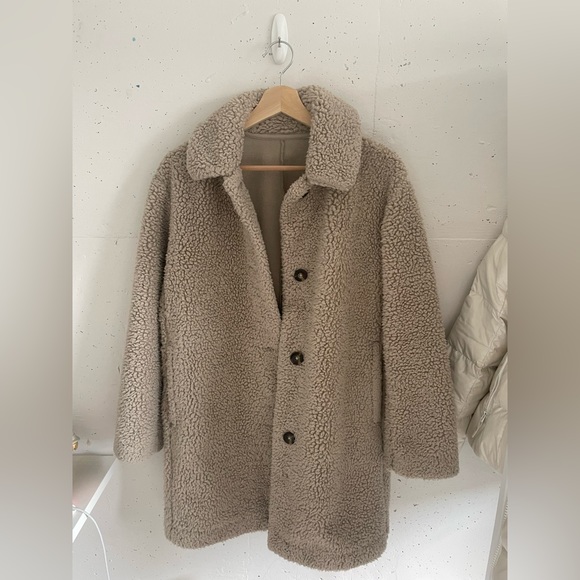 Uniqlo Windproof Fleece Coat - Picture 1 of 2